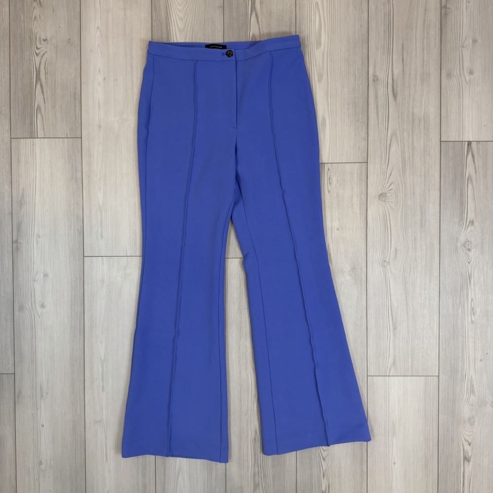 Ann Taylor Size 8 Brilliant Perry Double Crepe Trouser‎ Pants Seamed